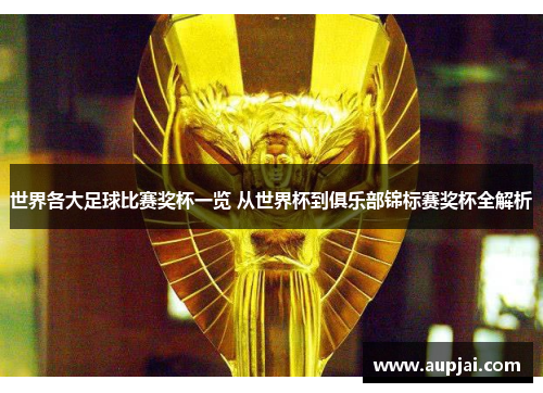 世界各大足球比赛奖杯一览 从世界杯到俱乐部锦标赛奖杯全解析